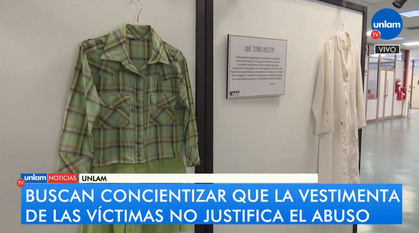 Qué tenías puesto Muestra para visibilizar la violencia de género